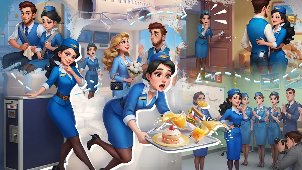 Cooking Go® Airplane Game screenshot 2