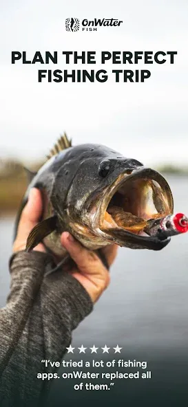 onWater Fish - Fishing Spots screenshot 1