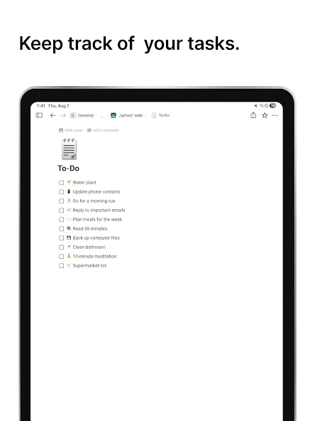 Notion: Notes, Tasks, AI screenshot 13