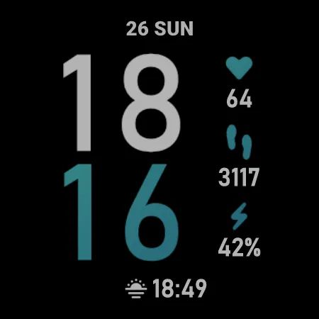 Nexus Watch Face Wear OS screenshot 9
