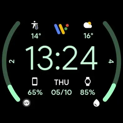 JHW Digital Info: Watch face screenshot 10