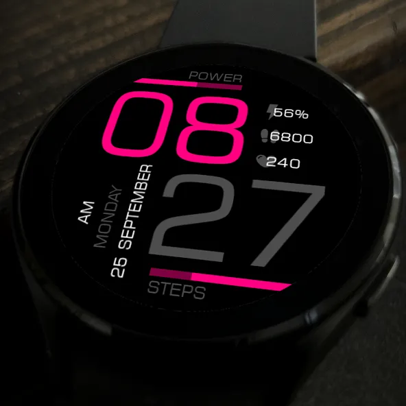 Key073 Digital Watch Face screenshot 6