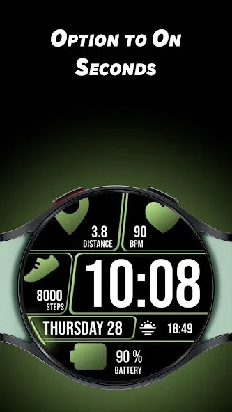 Colorful Tiles 2 - Watch face screenshot 5
