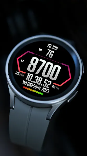 MJ085 Health Watch Face screenshot 6