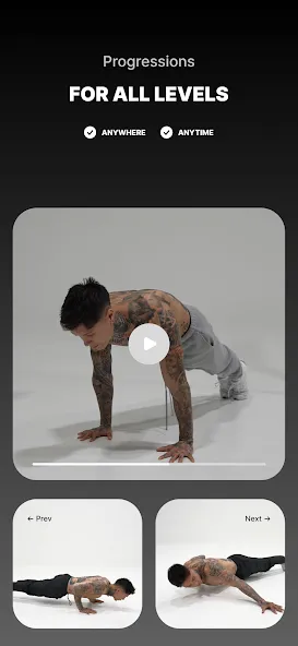 Thenx: Calisthenics Training screenshot 5