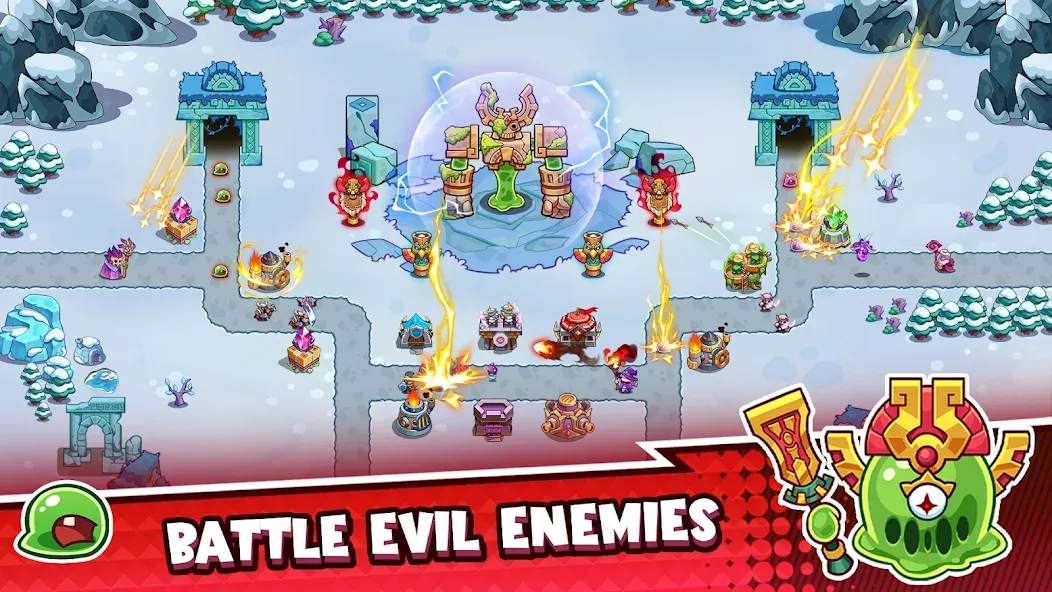 Epic King Heroes: Classic TD screenshot 5