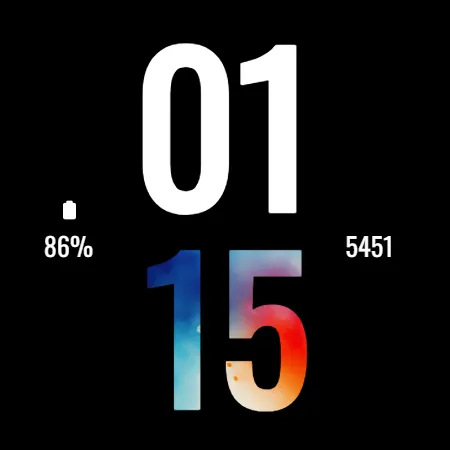 DigitGlow Watch Face screenshot 33