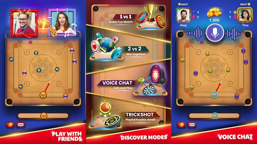 Carrom King™ screenshot 2