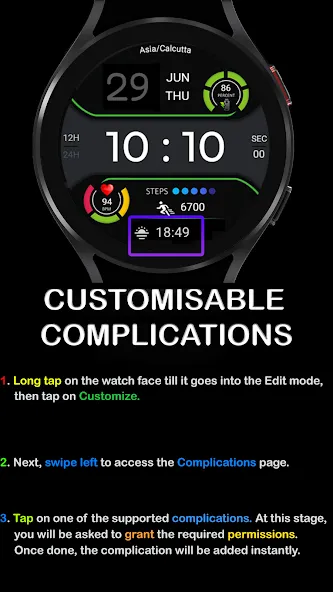 IA93 Digital Watchface screenshot 6