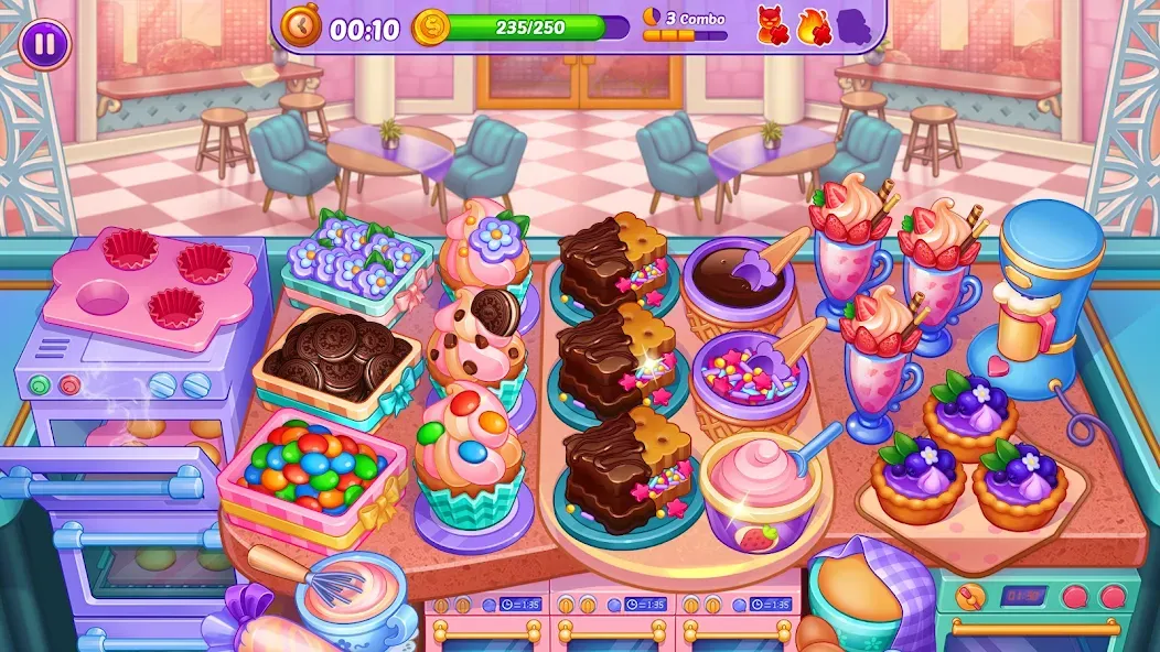 Cooking Crush - 玩烹饪游戏和时间管理游戏 screenshot 3