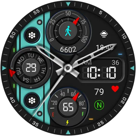 DB065 Kinetic Boost Watch Face screenshot 26