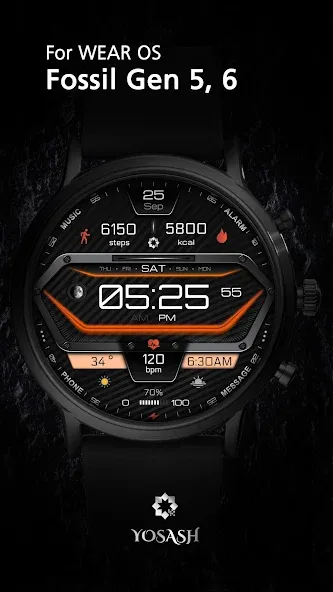 A380 Neon Wear OS Watch Face screenshot 6