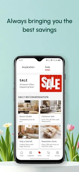 Aosom: Home Furniture Shop screenshot 2