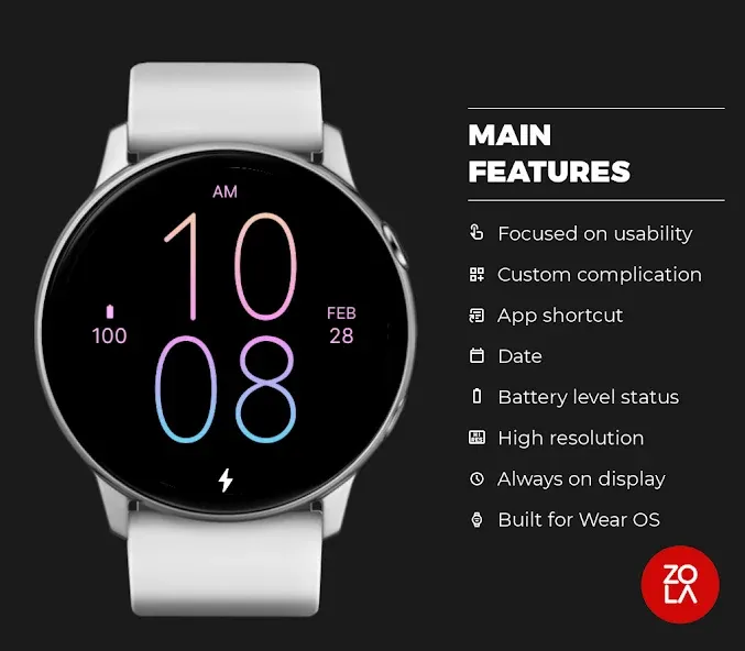 Summer Air Watch Face screenshot 2