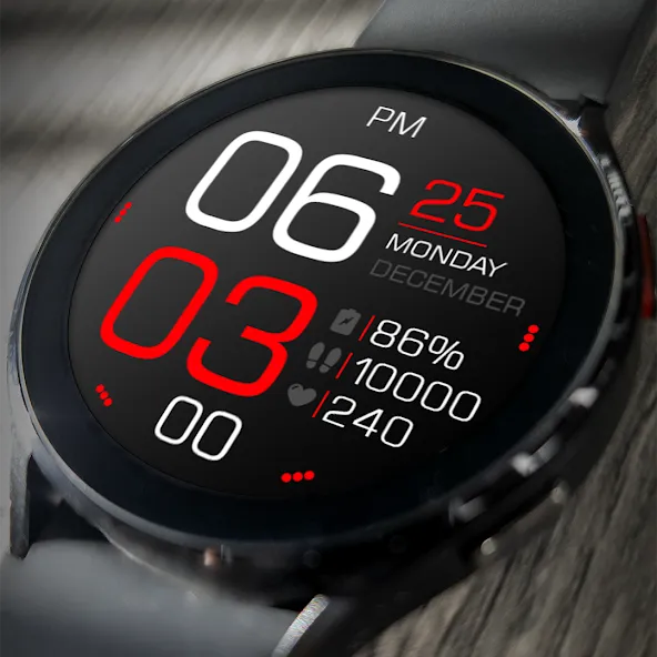 Key119 Sport Watch Face screenshot 1