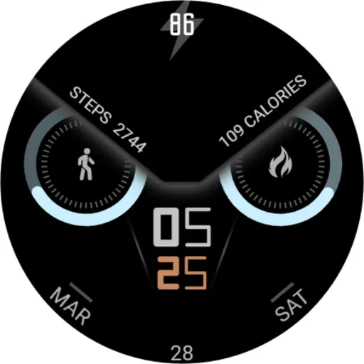 Watch Face Wear OS Minimal screenshot 22
