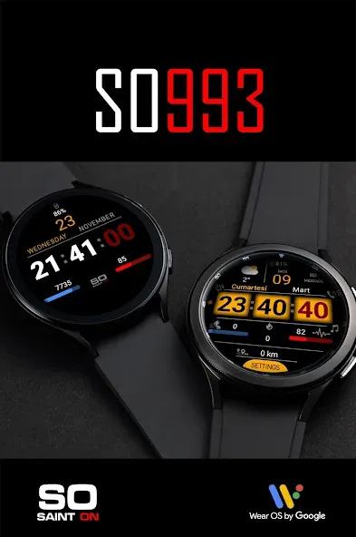 SO993 Watchface screenshot 8