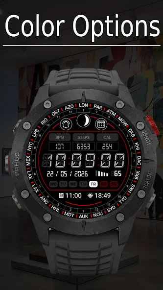 Tactical Watch Face screenshot 2