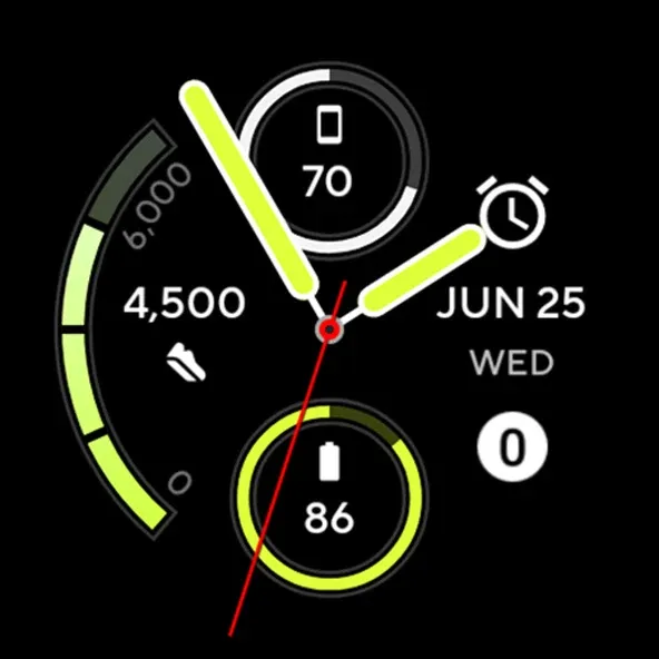 Minimal Watch face screenshot 8