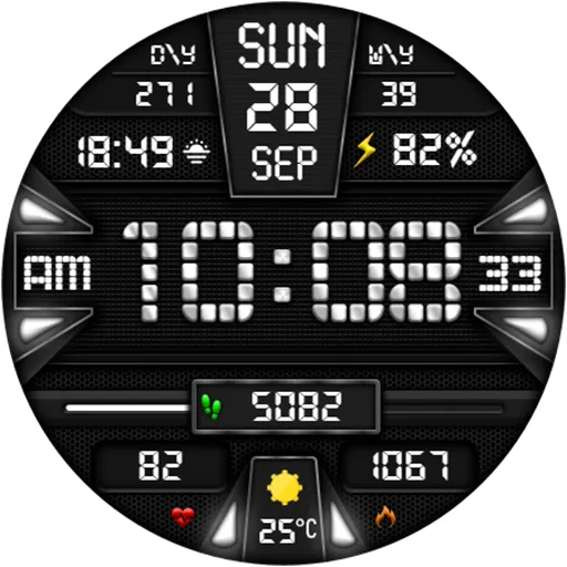DIGI INTLANCE CTS61 Watch face screenshot 17