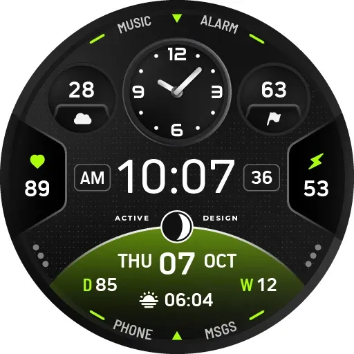 Odyssey 2: Hybrid Watch Face screenshot 43