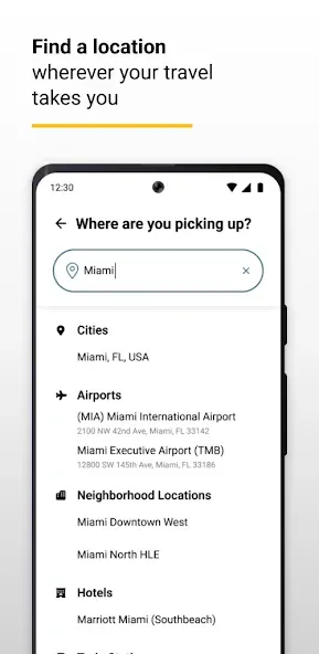 Hertz Rent-a-Car screenshot 4