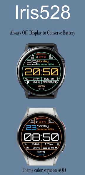Classic Digital Watch Iris528 screenshot 5