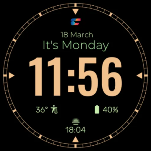 Commander: Digital Watch Face screenshot 19