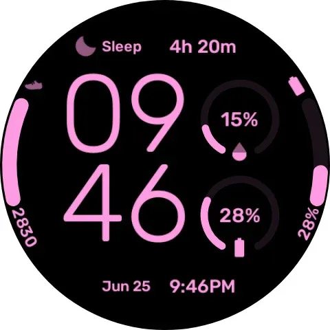 Infocenter II - Watchface screenshot 3
