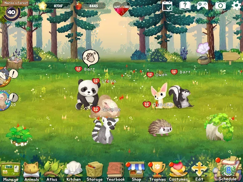 Animal Forest : Fuzzy Seasons screenshot 14