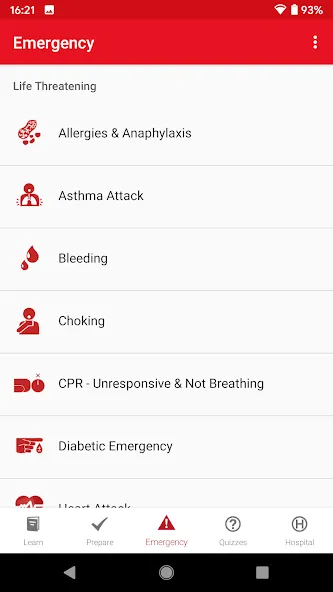 First Aid: American Red Cross screenshot 2