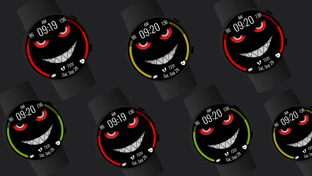 Silly Smiles Watch Face screenshot 4