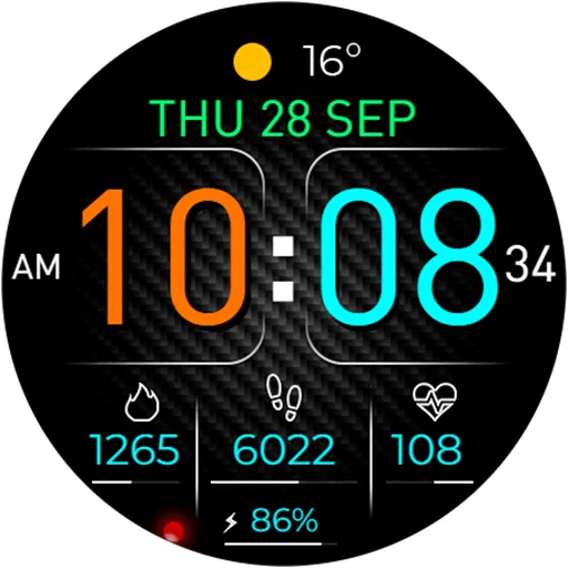 Digital DIGR URX07 Watch face screenshot 21