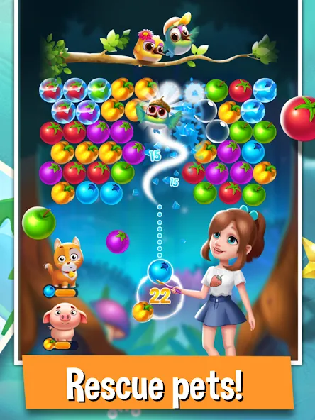 Bubble Fruit: Bubble Shooter screenshot 9