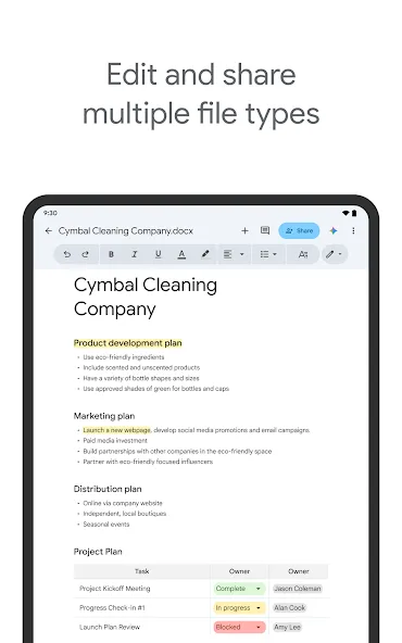 Google Docs screenshot 6