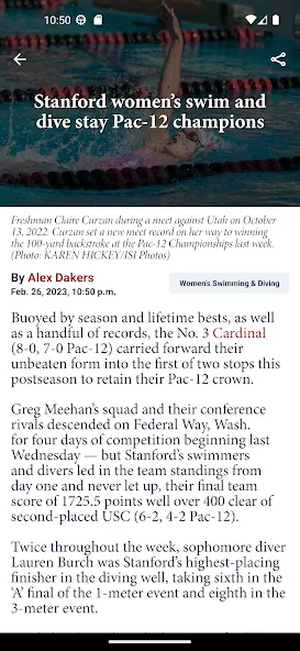 The Stanford Daily screenshot 1