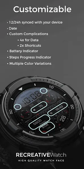 RE65 - Digital LCD Sports screenshot 6
