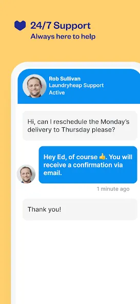 Laundryheap:24小时干洗和洗衣App screenshot 7