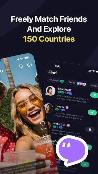 Talkin: Global Friends & Chat screenshot 2