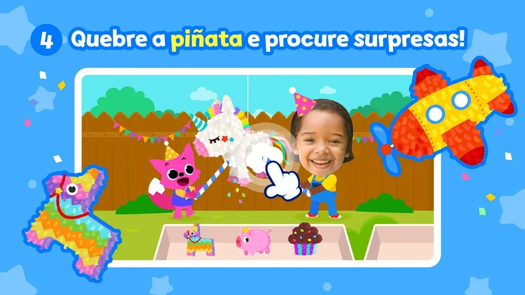 Pinkfong Festa de Aniversário screenshot 5