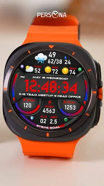 PER51 Digital Watch Face screenshot 40