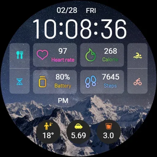 ZKin Watch Face Day and Night screenshot 28