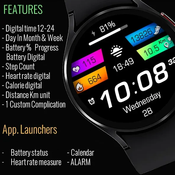 Colorful Fitness Tracker 33 screenshot 8