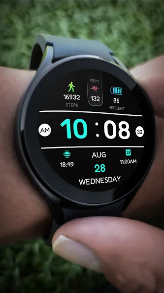IA113 Digital Watchface screenshot 2