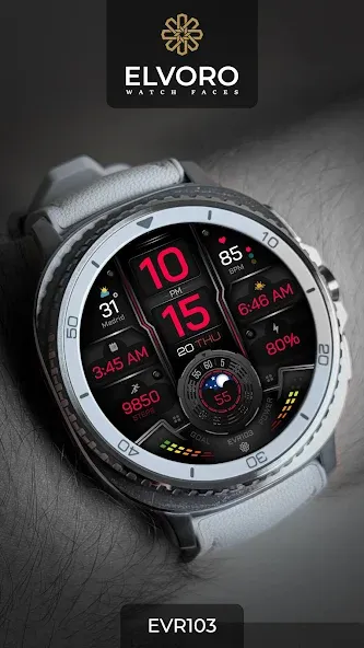 EVR103 Digital Watch Face screenshot 3
