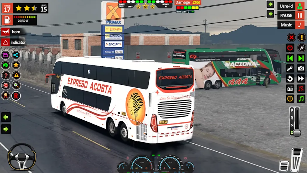 Coach Bus Real Bus Simulator screenshot 6