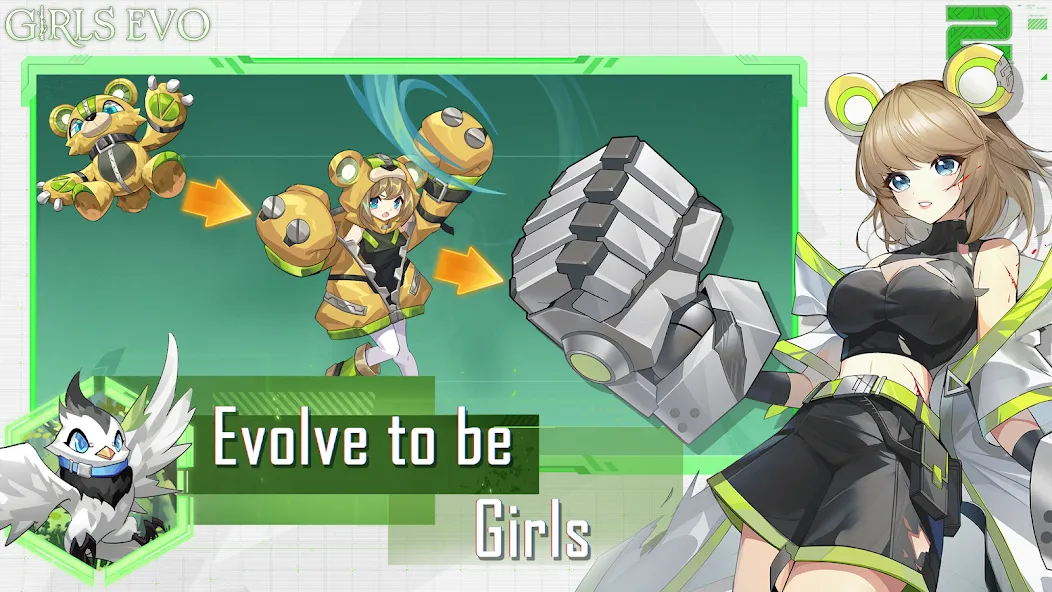 Girls Evo: Idle RPG screenshot 23