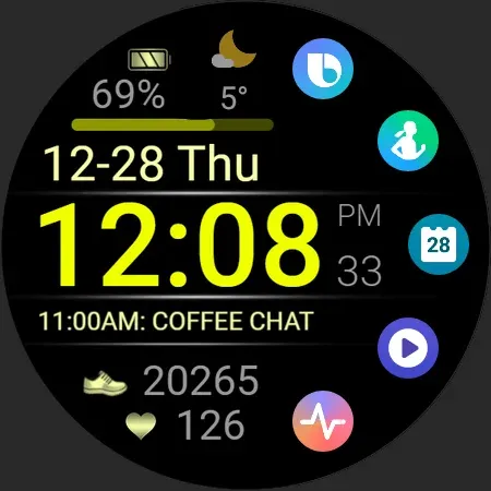 PW85 App Launch Watch Face screenshot 40