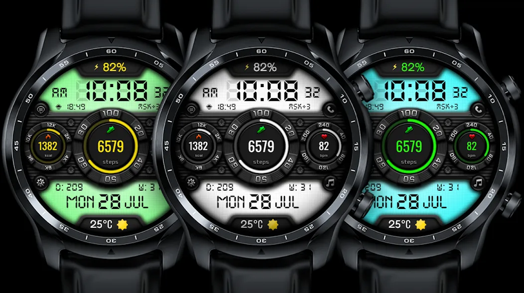 DIGI SPONIDY CTS38 Watch face screenshot 1