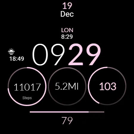 CC Clean 07 Watch Face screenshot 12